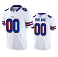 Custom B.Bills Active Player White KLUNKIM 2023 F.U.S.E. Vapor Untouchable Limited Stitched Jersey