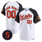 Custom Baltimore Orioles Robinson Patch Vapor Premier Limited Jersey V2 ¨C All Stitched-White KLUNKIM