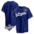 Los Angeles Dodgers Blank Player Royal KLUNKIM Game World Series Stitched Jerseys