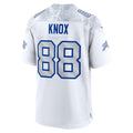 B.Bills #88 Dawson Knox White KLUNKIM 2025 Rivalries Collection Game Jersey