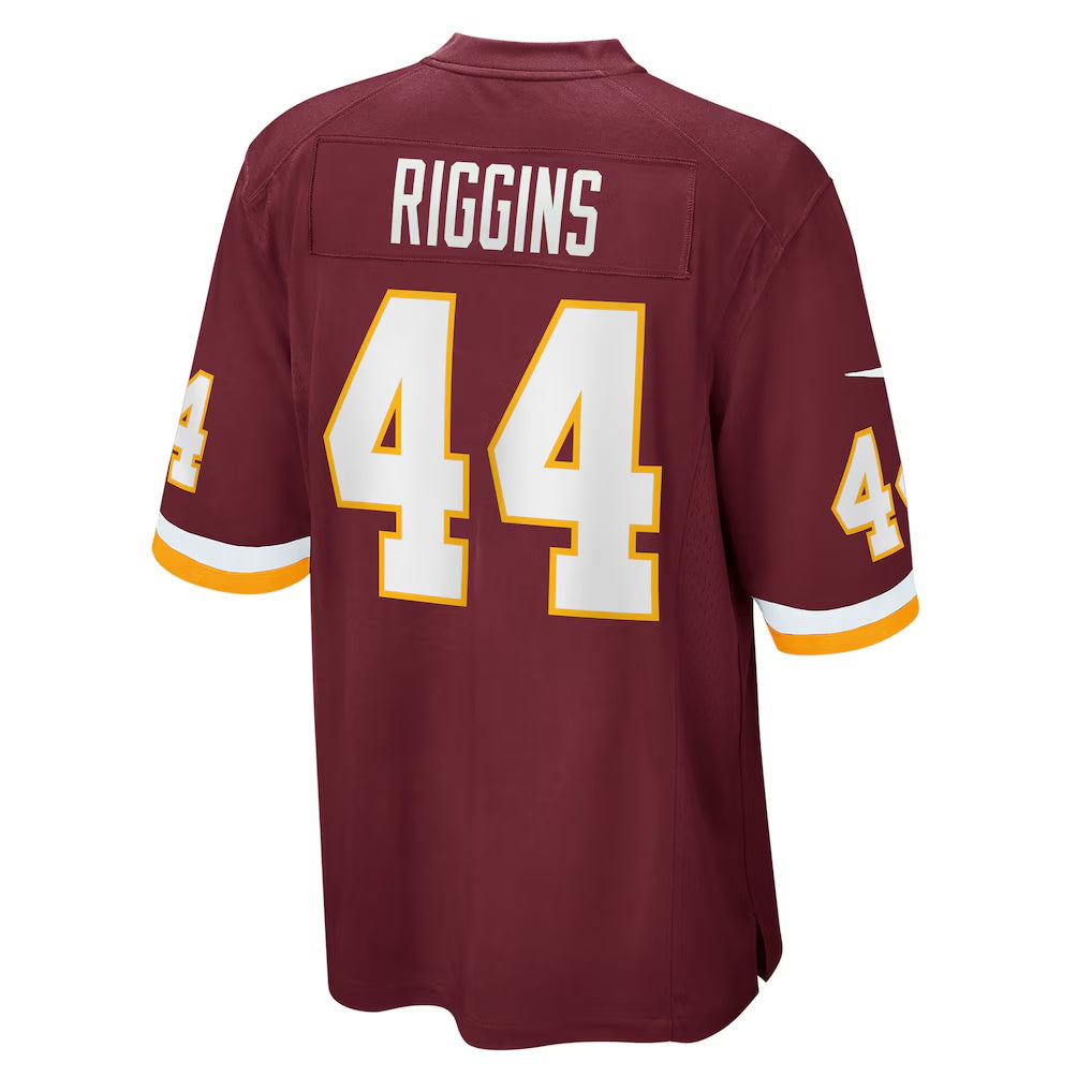 W.Football Team #44 John Riggins Burgundy KLUNKIM Retired Player Jersey