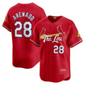 St. Louis Cardinals #28 Nolan Arenado Red KLUNKIM 2024 City Connect Limited Player Jersey