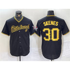 Pittsburgh Pirates #30 Paul Skenes Black KLUNKIM Stitched Jersey