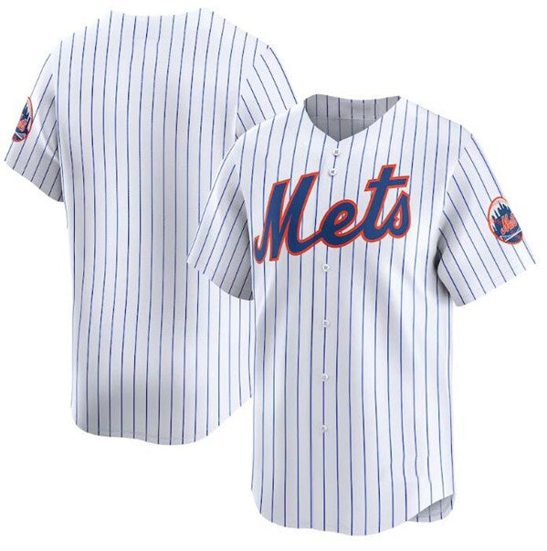 New York Mets Blank 2024 White KLUNKIM Home Limited Stitched Jersey
