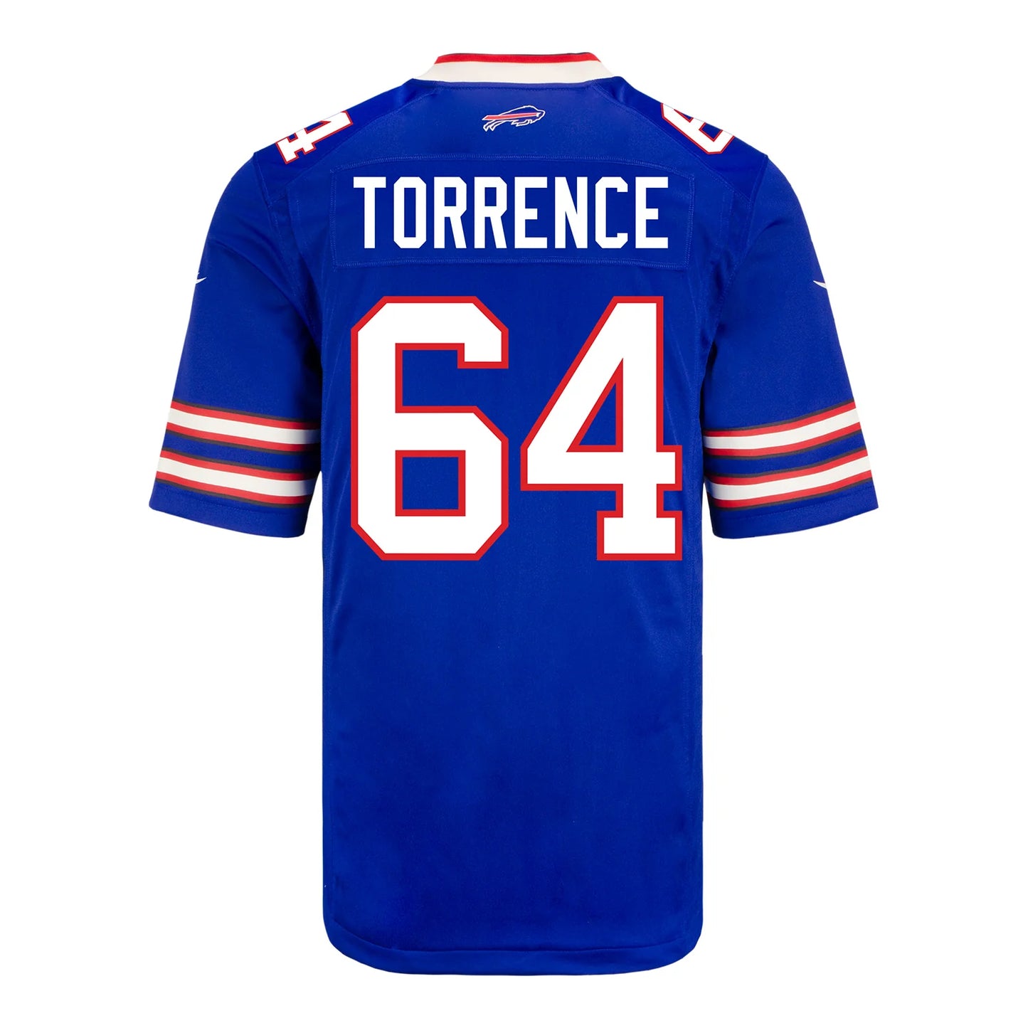 B.Bills #64 O'Cyrus Torrence Royal Game Player Jersey Football Stitched American Jerseys