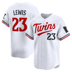 Minnesota Twins #23 Royce Lewis White KLUNKIM Home Limited Player Jersey