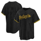 Los Angeles Dodgers Blank Player Black Gold KLUNKIM Limited Home Stitched Jerseys