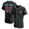 Custom Arizona Diamondbacks 2024 Flex Base Jersey - Black KLUNKIM