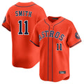 Houston Astros #11 Cam Smith Player Orange KLUNKIM Home Limited Stitched Jerseys