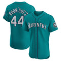 Seattle Mariners #44 Julio Rodr¨ªguez Teal KLUNKIM Alternate Elite Jersey