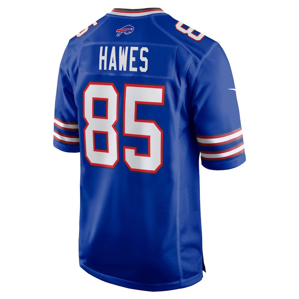 B.Bills #85 Jackson Hawes Royal KLUNKIM Team Game Jersey