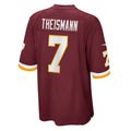 W.Football Team #7 Joe Theismann Burgundy KLUNKIM Retired Player Jersey