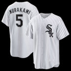 Chicago White Sox #5 Munetaka Murakami White KLUNKIM Home Replica Jersey