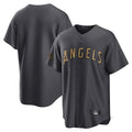 Los Angeles Angels Blank Player Charcoal KLUNKIM Game All-Star Stitched Jerseys