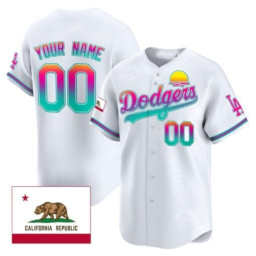 Custom Los Angeles Dodgers 2024 Los Angeles City Style Vapor Premier Limited Jersey ¨C All Stitched-White KLUNKIM
