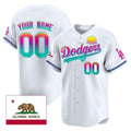 Custom Los Angeles Dodgers 2024 Los Angeles City Style Vapor Premier Limited Jersey ¨C All Stitched-White KLUNKIM