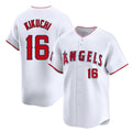 Los Angeles Angels #16 Yusei Kikuchi Player White KLUNKIM Limited Home Stitched Jerseys