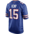 B.Bills #15 Jack Kemp Royal KLUNKIM Game Retired Player Jersey