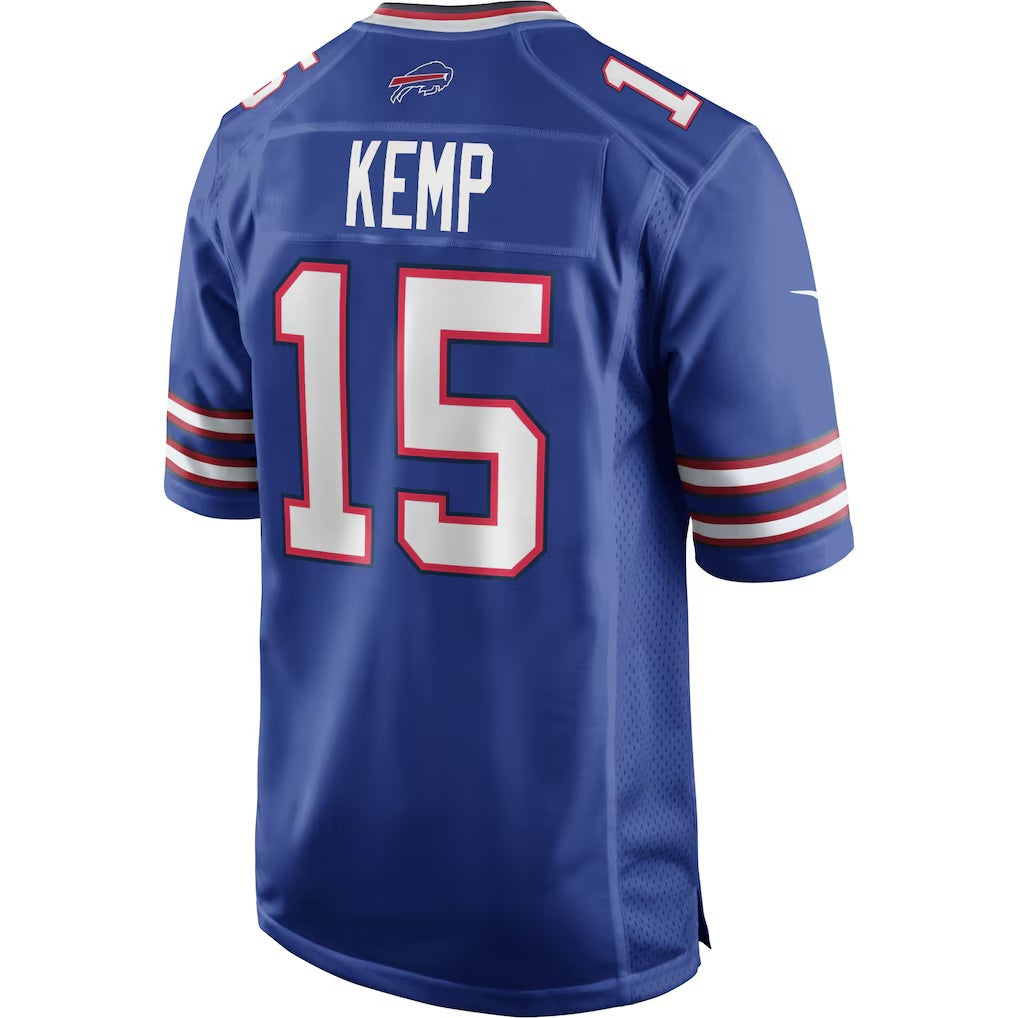 B.Bills #15 Jack Kemp Royal KLUNKIM Game Retired Player Jersey