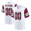 Custom W.Commanders White KLUNKIM Game Player Jersey