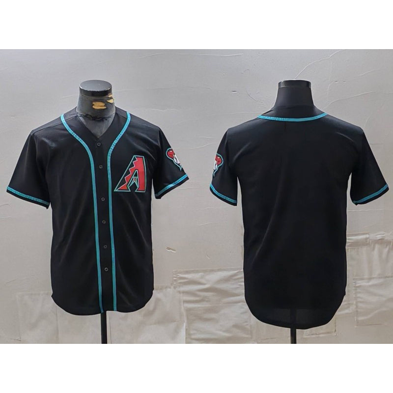 Arizona Diamondbacks Blank Black KLUNKIM Cool Base Limited Stitched Jersey