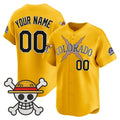 Custom Colorado Rockies x One Piece Gold KLUNKIM Vapor Premier Limited Jersey - Stitched