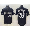 St. Louis Cardinals #28 Nolan Arenado Black KLUNKIM 'Gothic Legacy Edition' Vapor Premier Limited Stitched Jersey