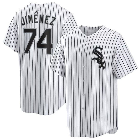 Chicago White Sox #74 Eloy Jimenez White City Connect Replica Player Jersey Baseball Jerseys