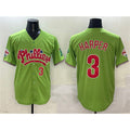 Philadelphia Phillies #3 Bryce Harper Light Green KLUNKIM Phanatic Limited Stitched Jersey