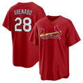 St. Louis Cardinals #28 Nolan Arenado Red KLUNKIM Alternate Official Replica Player Jersey