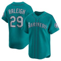 Seattle Mariners #29 Cal Raleigh Teal KLUNKIM Alternate Limited Jersey
