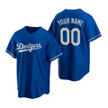 Custom Los Angeles Dodgers Royal KLUNKIM Stitched Cool Base Jersey