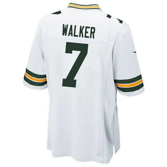 GB.Packers #7 Quay Walker White Game American Football Stitched Jerseys