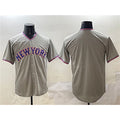 New York Mets Team Big Logo Gray KLUNKIM 2025 Limited Stitched Jersey