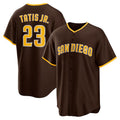 San Diego Padres #23 Fernando Tatis Jr. Brown KLUNKIM Alternate Replica Player Jersey