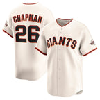 San Francisco Giants #26 Matt Chapman Cream KLUNKIM Home Limited Player Jersey