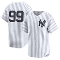 New York Yankees #99 Aaron Judge White KLUNKIM Home Limited Player Jersey