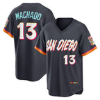 San Diego Padres #13 Manny Machado Obsidian KLUNKIM 2026 City Connect Stadium Jersey
