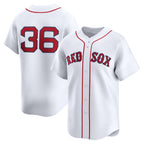 Boston Red Sox #36 Triston Casas White KLUNKIM Home Limited Player Jersey