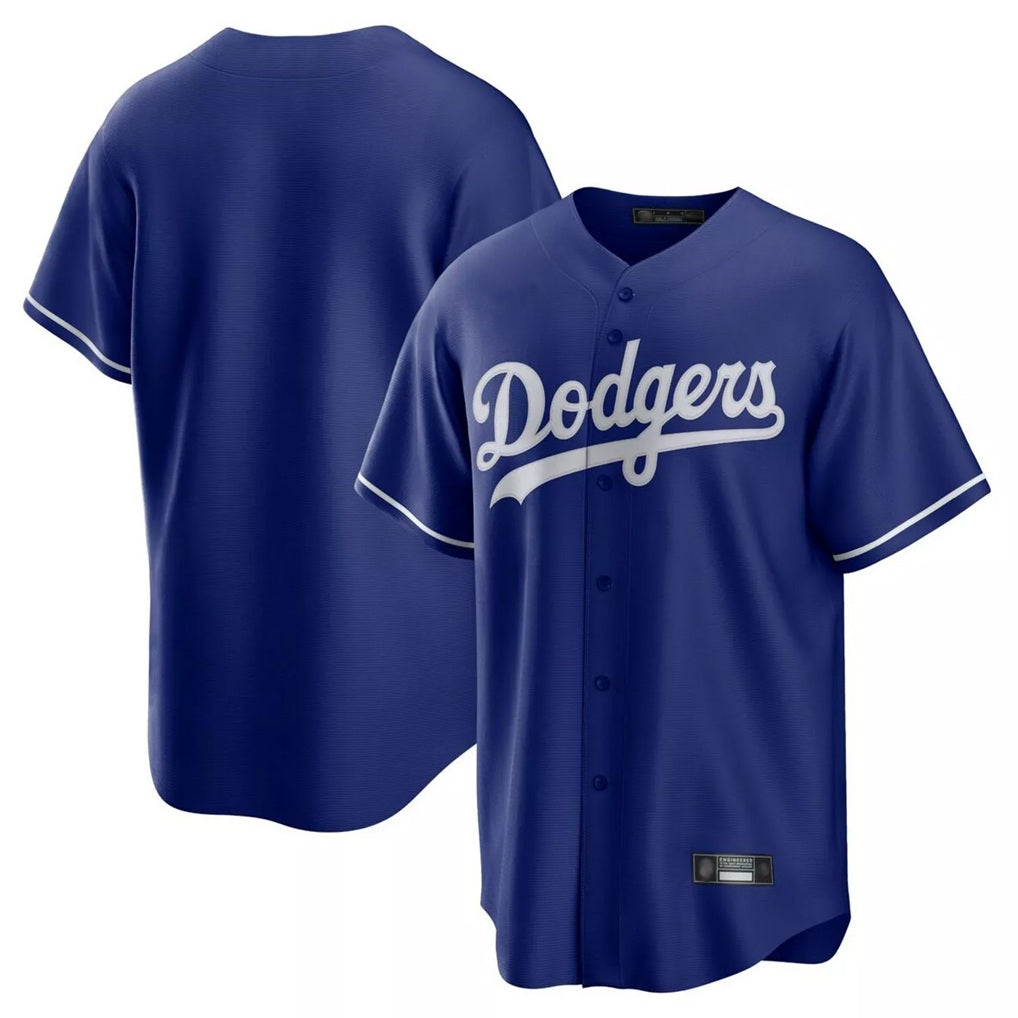 Los Angeles Dodgers Blank Player Royal KLUNKIM Game Home Stitched Jerseys