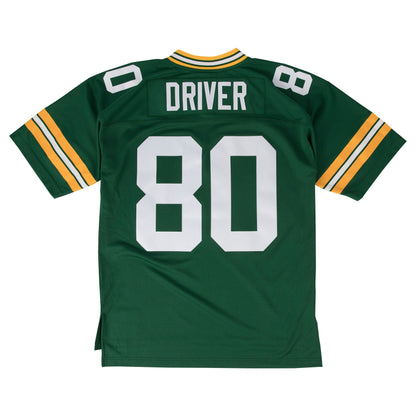 GB.Packers #80 Driver Mitchell & Ness 1966 Replica Green American Football Stitched Jerseys