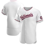 Washington Nationals White KLUNKIM Alternate Authentic Team Jersey