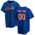 Custom New York Mets Royal KLUNKIM Alternate Replica Pick-A-Player Jersey