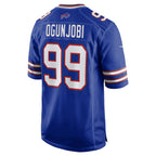 B.Bills #99 Larry Ogunjobi Royal KLUNKIM Team Game Jersey