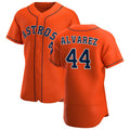 Houston Astros #44 Yordan Alvarez Orange KLUNKIM Alternate 2020 Authentic Team Jersey