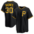 Pittsburgh Pirates #30 Paul Skenes Black KLUNKIM Alternate Replica Player Jersey