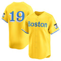 Boston Red Sox #19 Roman Anthony Gold KLUNKIM City Connect Limited Jersey