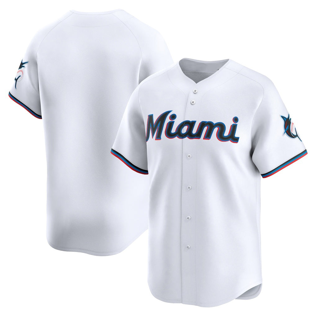 Miami Marlins White KLUNKIM Home Limited Jersey
