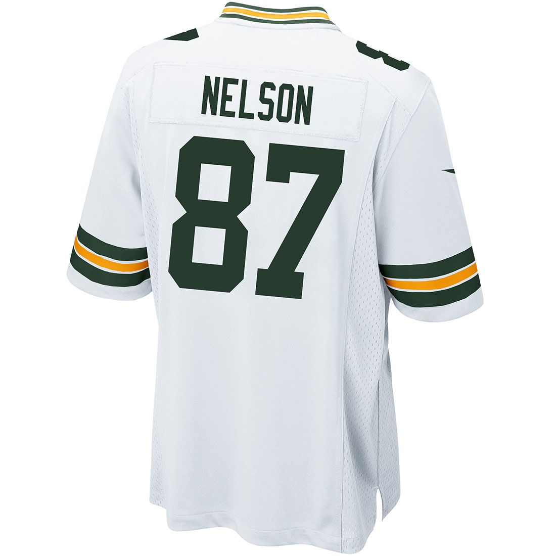 GB.Packers #87 Jordy Nelson White Game American Football Stitched Jersey