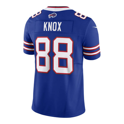 B.Bills #88 Dawson Knox Royal Vapor F.U.S.E. Limited Player Jersey Football Stitched American Jerseys